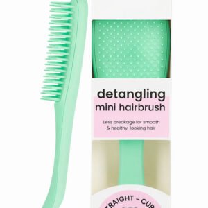 Gentle Detangling Hairbrush — Smooth, Pain-Free Knot Removal Greens-10